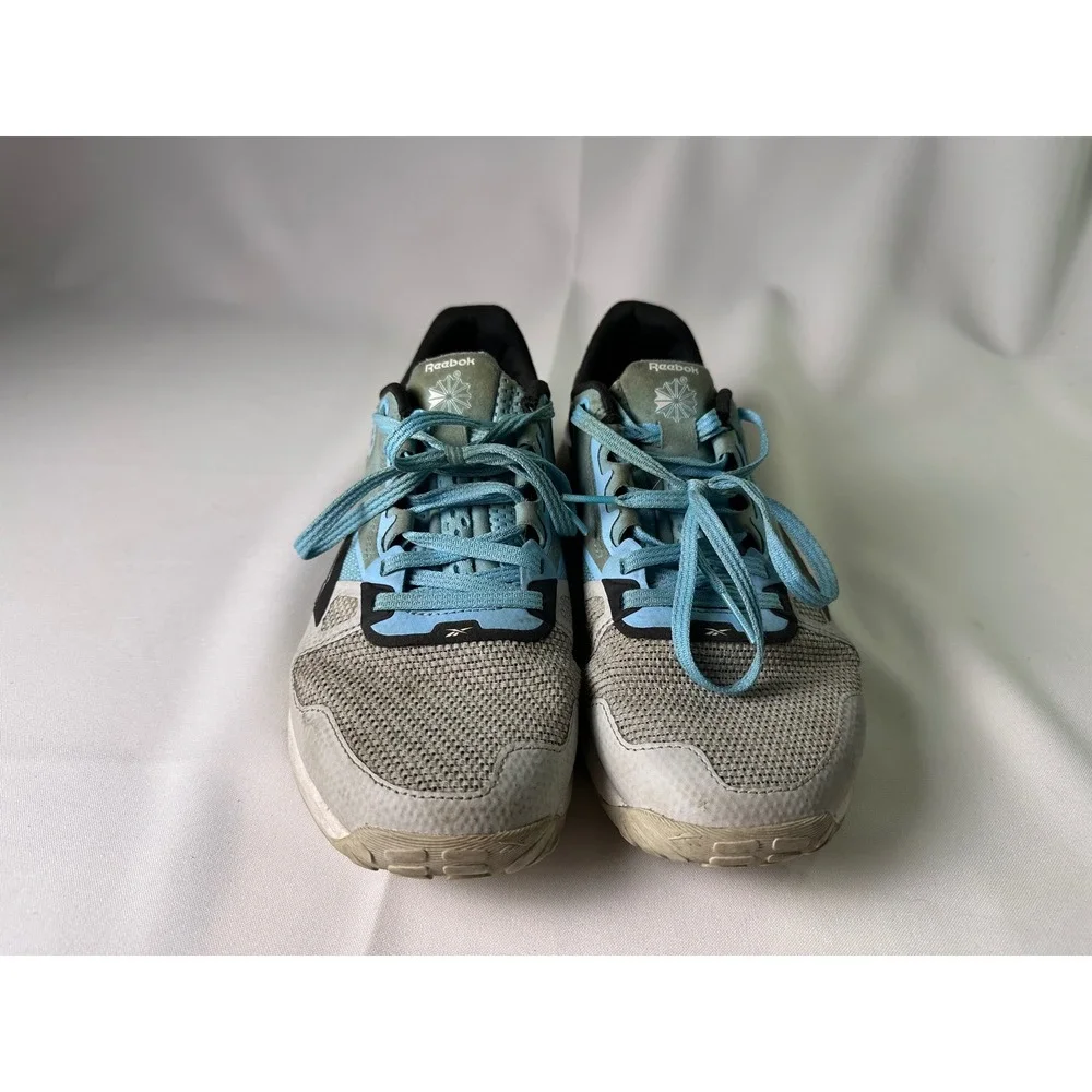 Reebok‎ Floatride Energy Running Shoes Athletic Sneakers Blue Gray US 6.5 Mens